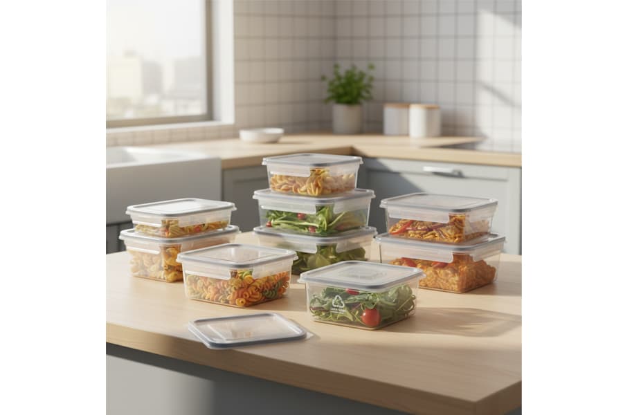 Ảnh: nhựa PP an toàn dùng cho bao bì thực phẩm